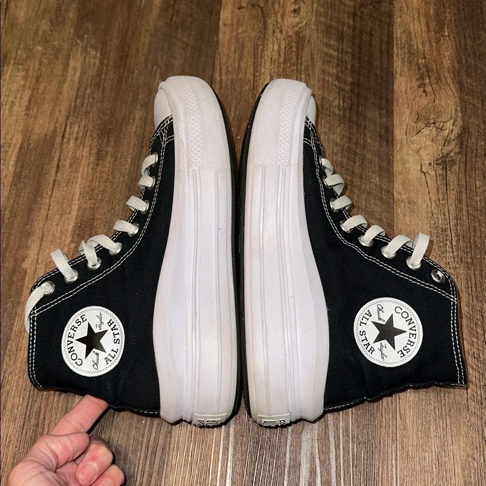 Authentic Women’s Chuck Taylor All-Star Move High-Top‎ Platform Sneaker size 7 - Picture 5 of 7